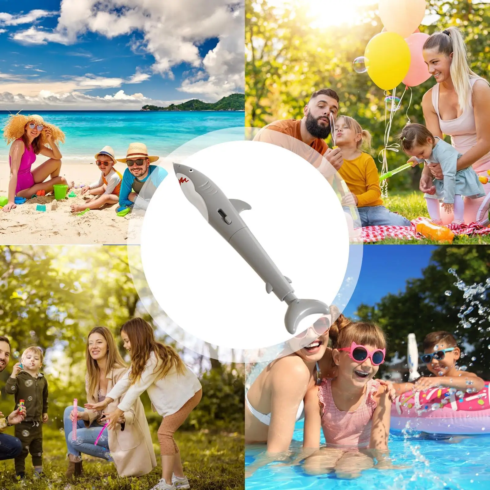 Jouets à gicler pour enfants, stylo de pulvérisation d'eau drôle, jouet en forme de requin, jeu de farces pour écolières, garçons, fête sur le lieu de travail, astuces pour adultes
