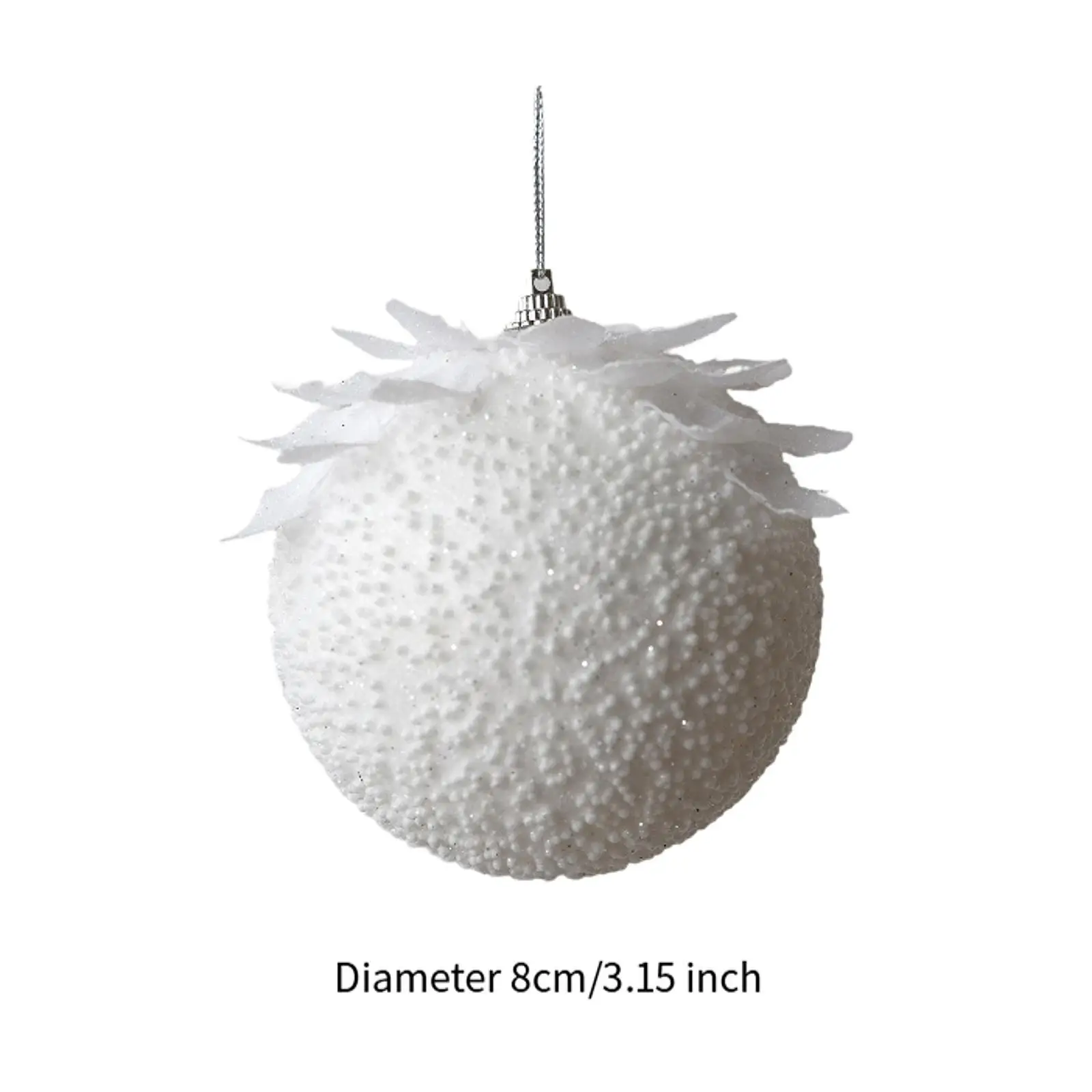 10 ชิ้นต้นคริสต์มาสแขวนเครื่องประดับตกแต่ง Baubles สําหรับงานแต่งงานคริสต์มาส