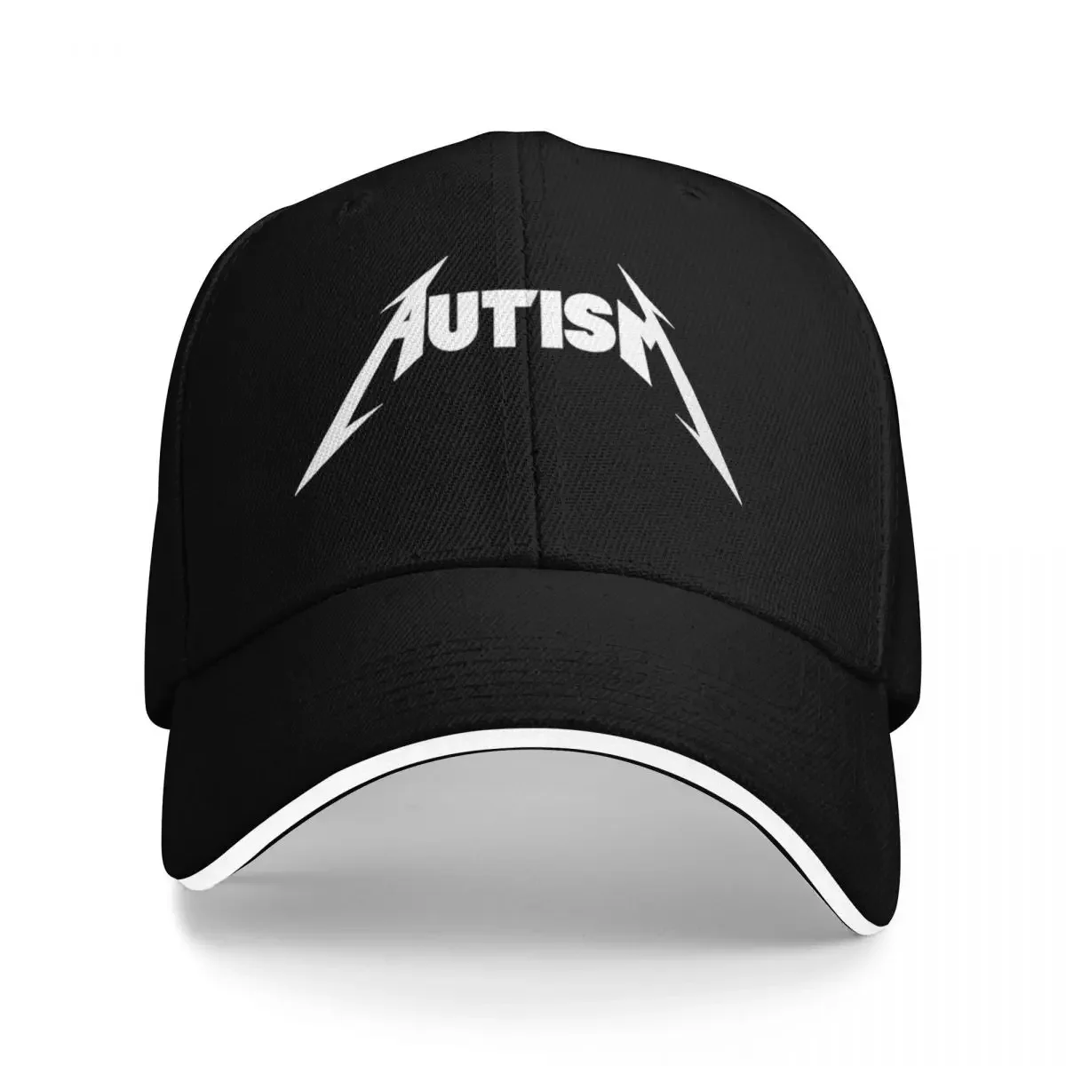 

Autism Skeleton Breathable Design Mens Hat Cap For Women Summer 2025