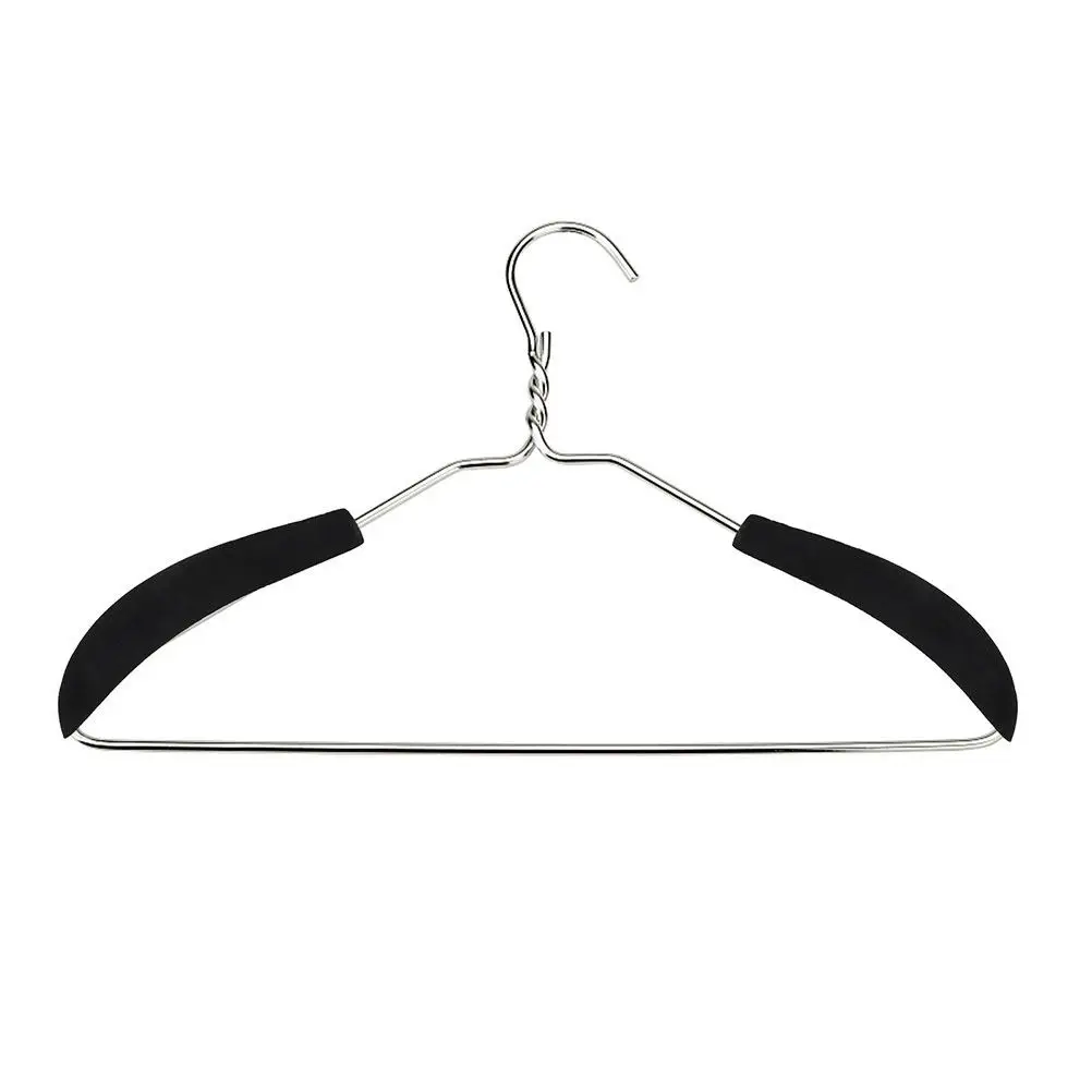 16 Pcs Wide Shoulder Flocking Hanger Pads For Non-Skid Clothes Hanger Shoulder Pad Clothing Forms Coat Pads Hangers Accessories
