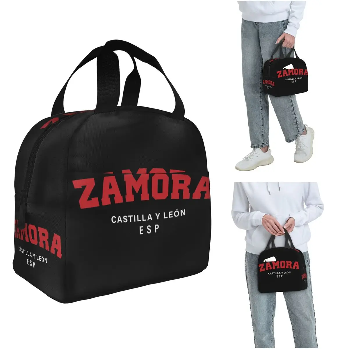 

Термосумка для обедов Zamora Castilla And Leon Spain для женщин и детей, герметичная, для еды, термосумка-тоут