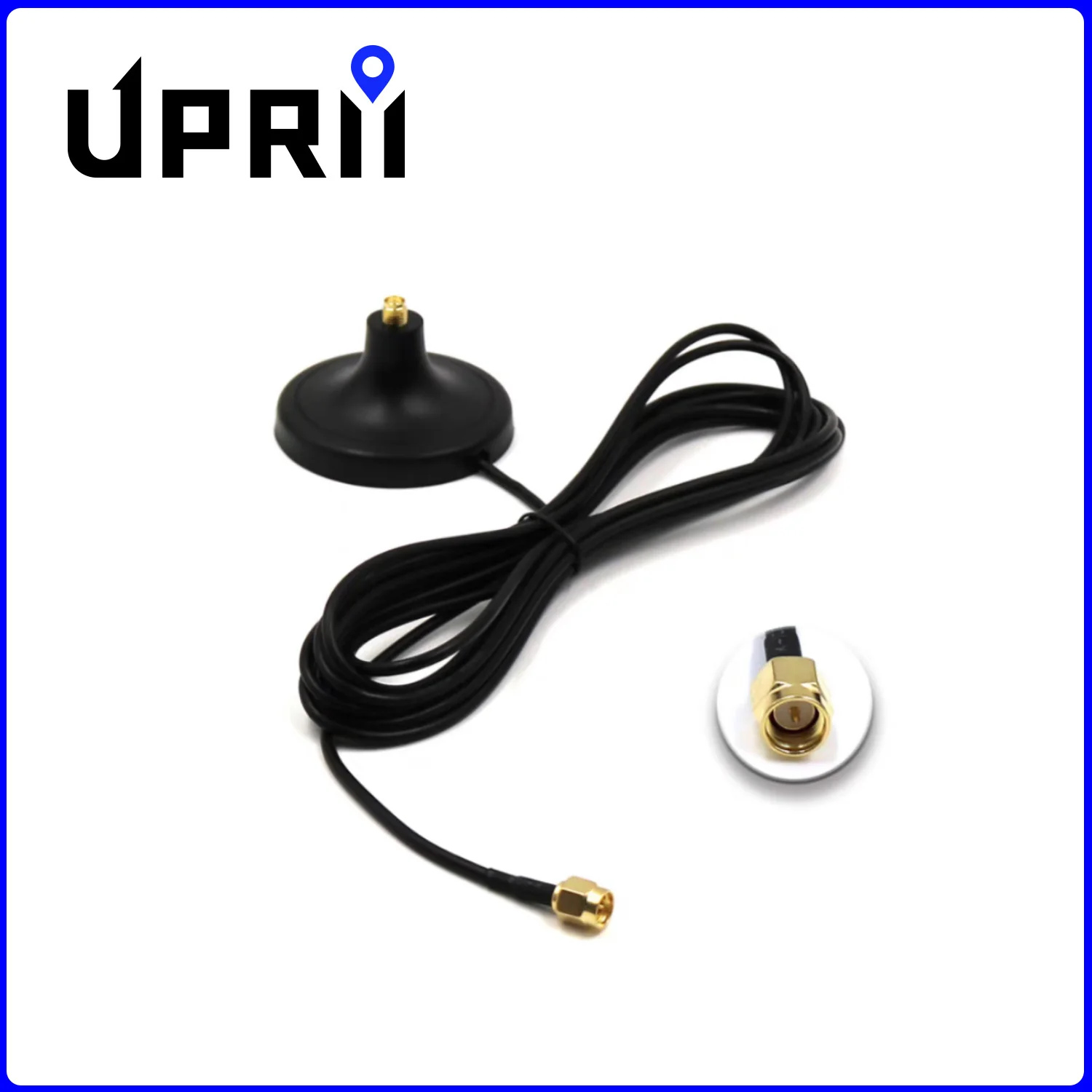Quadrifilar Helix Multi-Satellite Multi-Frequency Active Spiral Antenna GPS BDS GLONASS for Portable