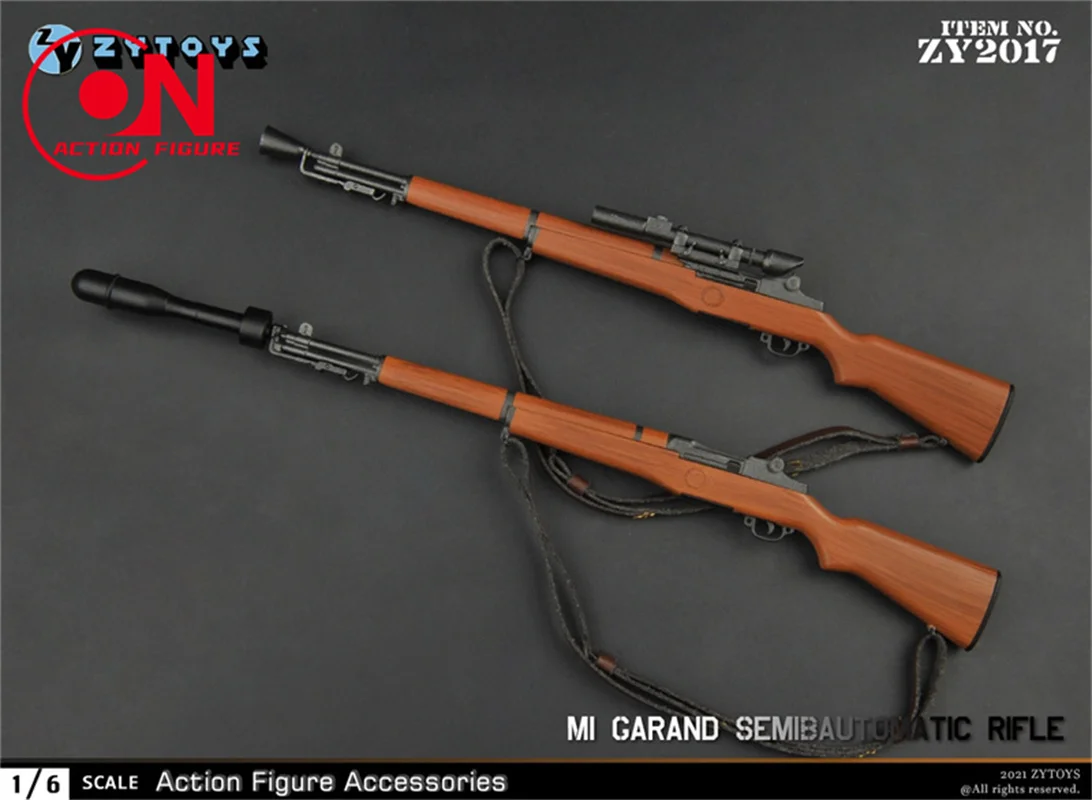 ZYTOYS ZY2015-ZY2019 1/6 بندقية قنص 98K نوع 99 M1 Garand NO4MKI M1891 بندقية نموذج المشهد الدعائم صالح 12 ''الجندي عمل الشكل #5