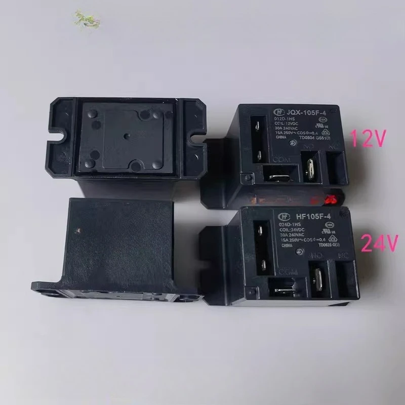 

5 шт./лот JQX-105F-4 012D 024D 220A-1HS Компоненты источников питания 30A HF105F-4