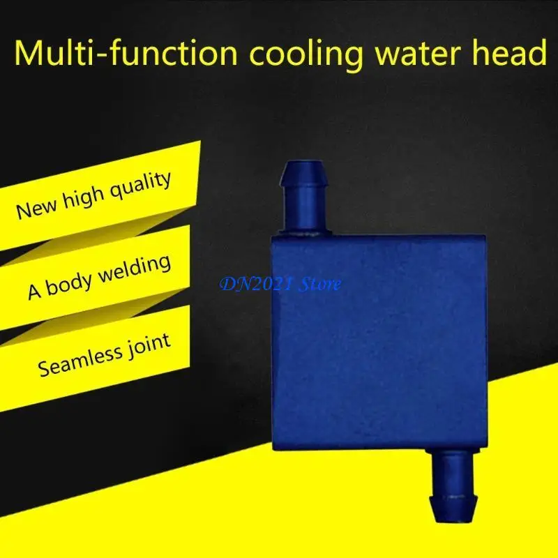 

F3KE 1.57"Aluminum Water Cooling Block Liquid Water Cooler Heat Sink Endothermic for