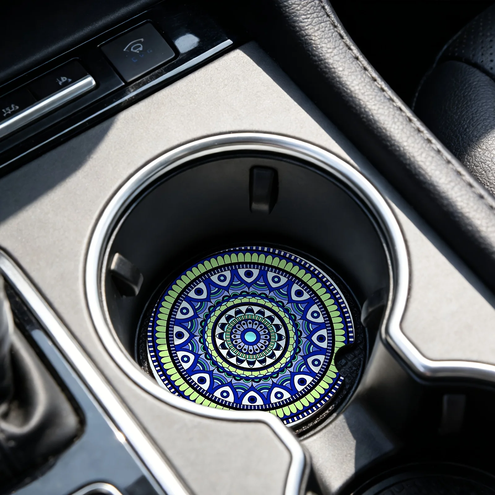 2pcs Car Cup Holder Coasters E - Car Accessories Evil Eye recension och pris
