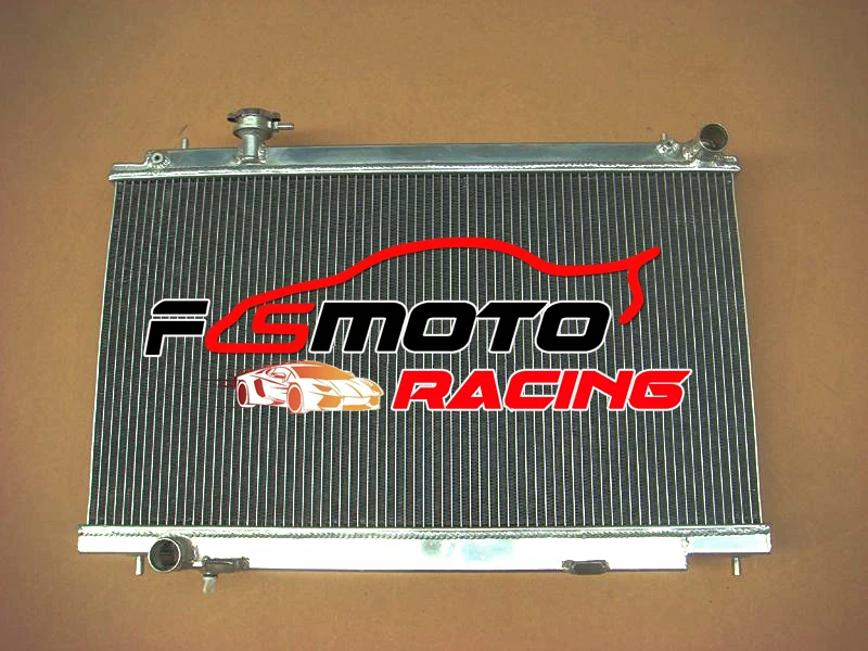 52mm For Nissan Fairlady 350Z 03 04 05 06 2003 2004 2005 2006 Z33 Aluminum Cooling Radiator