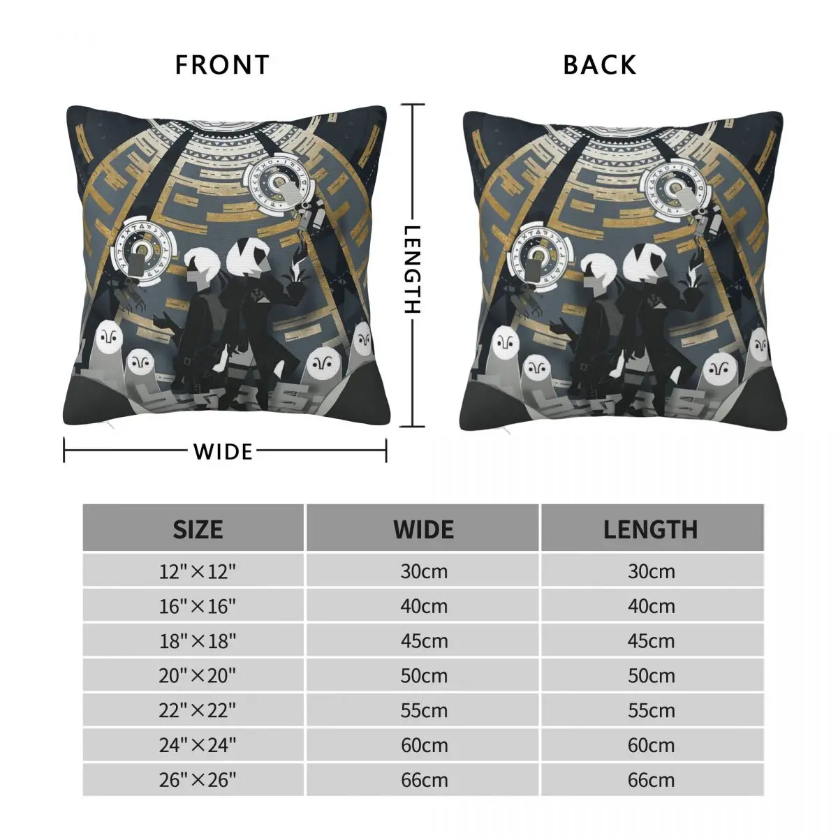 Nier Automata Square Pillowcase Polyester Linen Velvet Creative Zip Decorative Pillow Case Car Cushion Cover 45x45