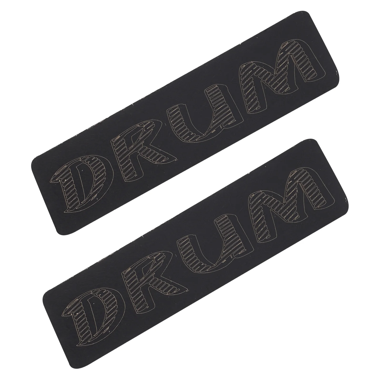 

2 Pcs Bass Drum Protector Electronic Pad Practice Mat Protectors Silica Gel Mute Dampener Electric