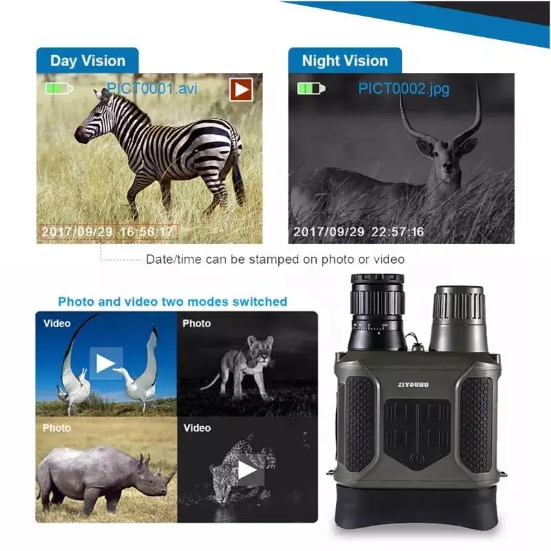 Vesta NV400B جديد HD طويل المدى نظارات للرؤية الليلية مناظير للرؤية الليلية تلسكوب رقمي الأشعة تحت الحمراء للرؤية الليلية