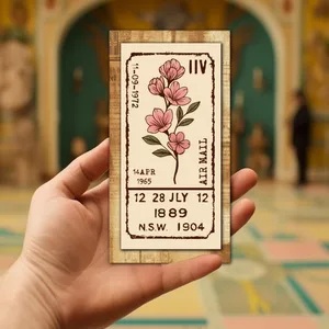 6 Hauptverkaufsstempel von Blumen - №5