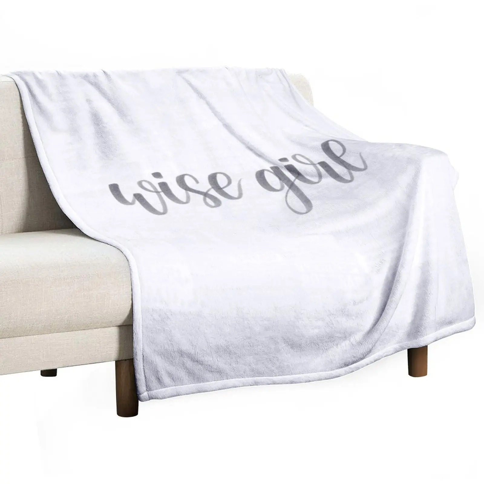 Wise Girl Throw Blanket Cute Hair Blankets