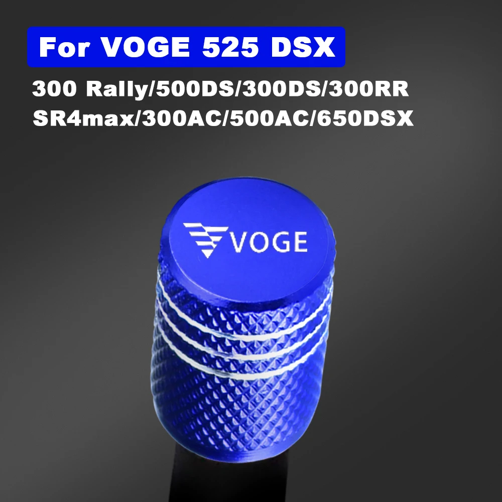 Wheel Valve Cap Aluminum Tire Valve Cover for Voge Valico 525 DSX 300 Rally 500DS 300DS 500R 300RR 500 DS 300 AC Accessories