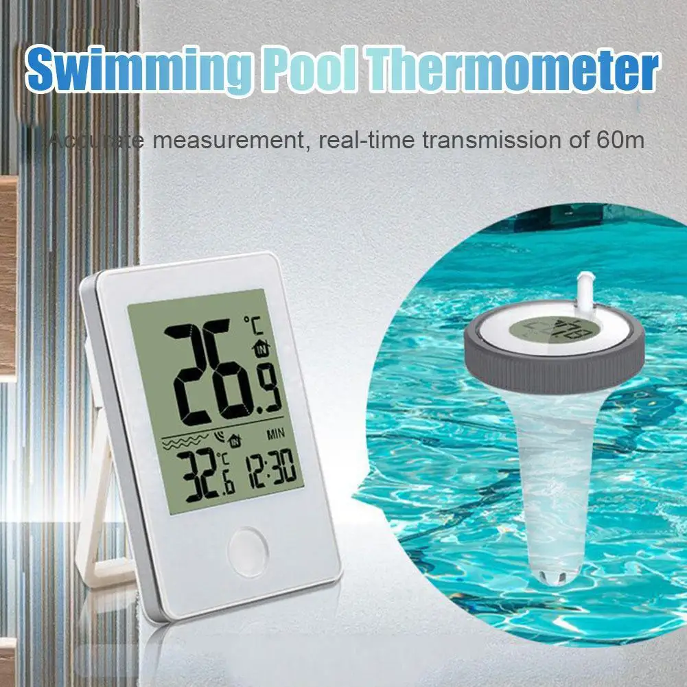 

Swimming Pool Thermometer Floating Digital Outdoor Floating Thermometers For Swimming Pool Bathrooms,aquarium And Sinks L2d8