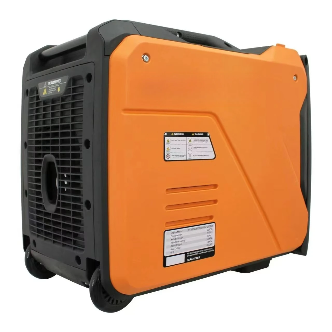 Single Cylinder 4-Stroke Engine Portable Generator Auto Start Remote Start Electrical Start System 5kW for House Use 60Hz EPA