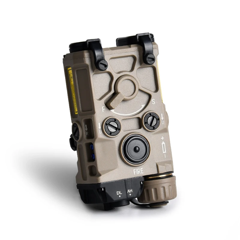 مجموعة مصابيح يدوي بلاستيكية من النايلون Eotech OGL التكتيكية مع مفتاح ضغط أضواء LED أحمر وأخضر وأزرق متوافق مع صفر السكك الحديدية 20 مم