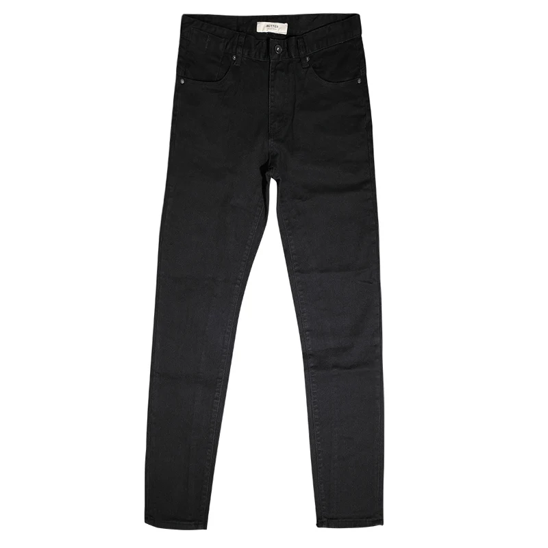 Newly Designer Fashion Men Jeans High Quality Stretch Slim Fit Black Jeans Men Elastic Trousers Casual Denim Pencil Pants Hombre