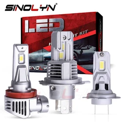 Sinolyn H7 H4 H11 LED Lamps 20000LM Canbus Halogen Replacement Wireless H8 H9 LED Bulbs For Headlight Projector Lens Plug N Play