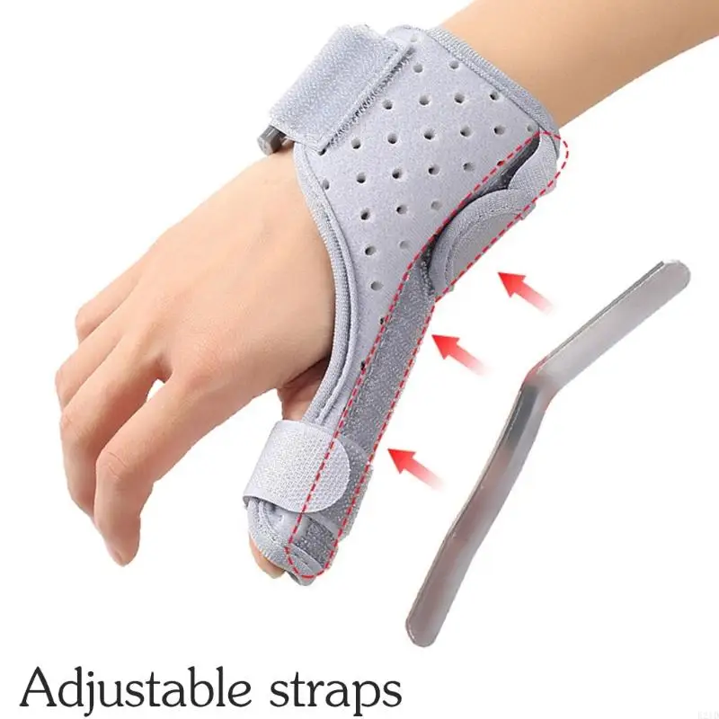   Recyclable Thumb Immobilizer With Customizable Compaction Athletic Wrist Reinforce For Sports Injury Prevention