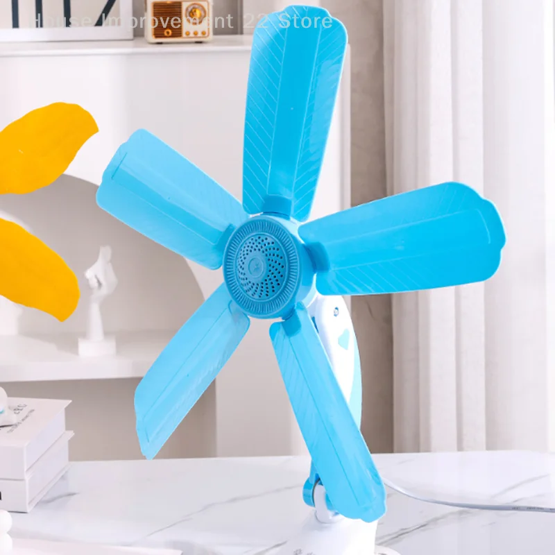 Ventilatore da tavolo per la casa Mini elettrico a parete per ufficio Ventole di raffreddamento per morsetto Studente Dormitorio Letto Ventilazione del vento naturale 220V