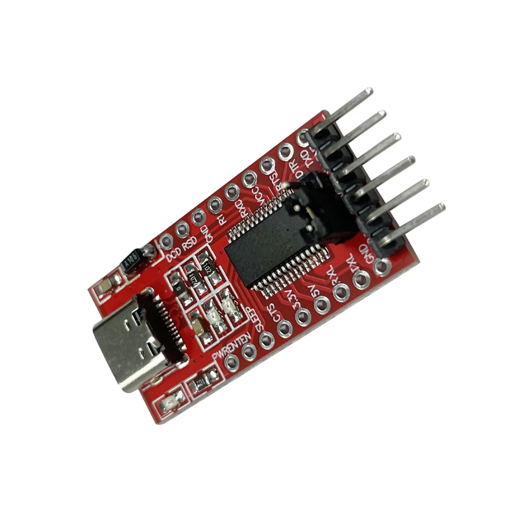 FT232RL FTDI Type-C to TTL Serial Converter Adapter Module 3.3V 5.5V FT232R Breakout Mini USB to TTL Adapter Board for Arduino