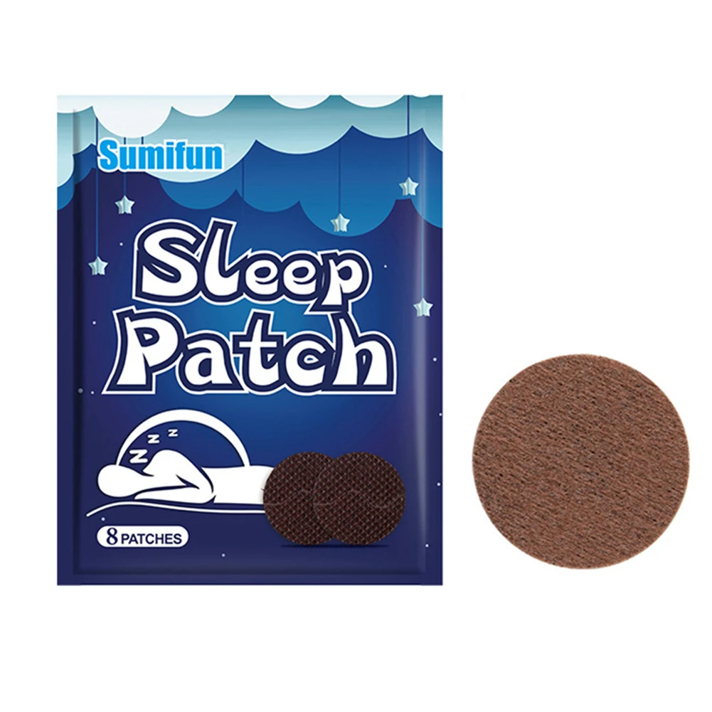 8pcs/pack Improve Insomnia Stickers Natural Brain Stickers Relieving Topical Unisex Body Care Products