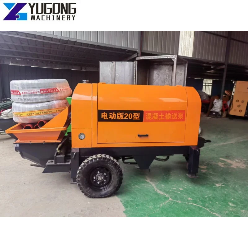 YG High Pressure Concrete Mixer Pump Machine Mortar Concrete Pump Construction Mixing Machine Cheap Price Concrete Pump for Sale