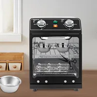 High-Temp Sterilizer | 600W, 220°C Disinfection, 8.45qt Capacity, 0-60 Min Timer, Stainless Steel, Toughened Iron, Fast Drying