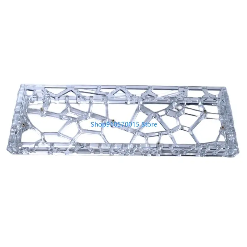 B95C 1PC GH60 Compatible Keyboards Shell Durability Ventilated Frame Lightweighted