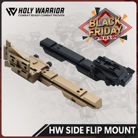 Holy Warrior CNC Metal Flip Mount Riser System Side Flip Sets 0.41\