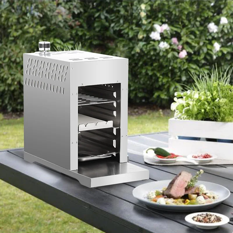 Outdoor pizza oven, portable grill, gas grill, car mounted pizza oven