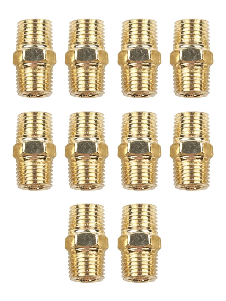 Plumbing Connections 27mm Size Brass Pipe Adapter Brass Compression Connector For Air And Water Quick Connector