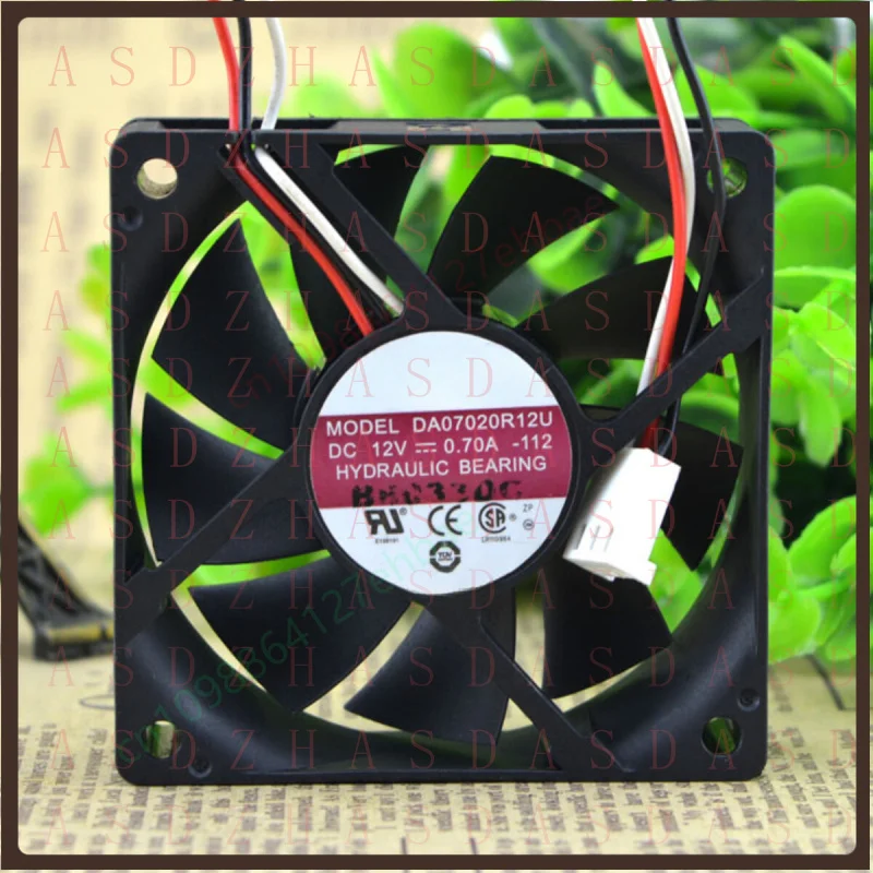 Z for AVC DA07020R12U 12V 0.70A 7CM 7020 3-wire Industrial Cooling Fan