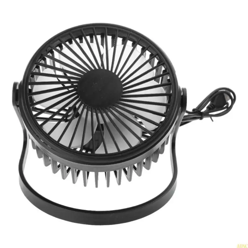 A0NC Mini portátil Super Mute Plastic USB Desk Bantop Notebook PC Enfriador