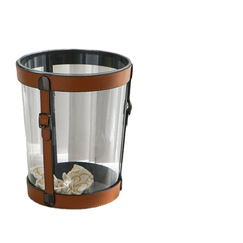 

Trash Can Home Living Room and Kitchen Office Minimalist Creative Storage Wastebasket