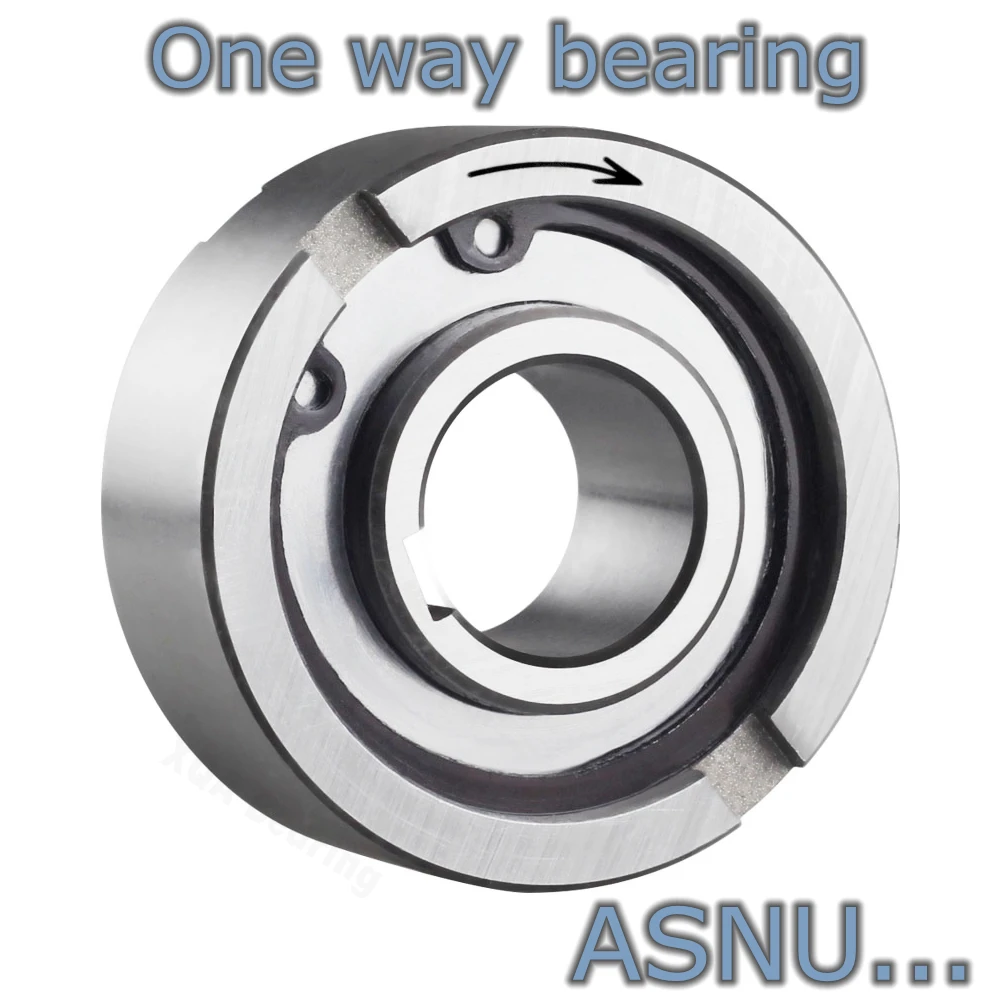 One Way Bearing ASNU8 ASNU12 ASNU15 ASNU17 ASNU20 ASNU 8 12 15 17 20 8*35*13 12*35*13 15*42*18 17*47*19 20*52*21 Clutch Backstop