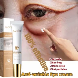 Instantânea Eye Bag Remoção Creme, Colágeno, Rugas Levantamento, Desvanecer-se Linhas Finas, Hidratante, Clareamento, Anti Puffiness, Eye Care