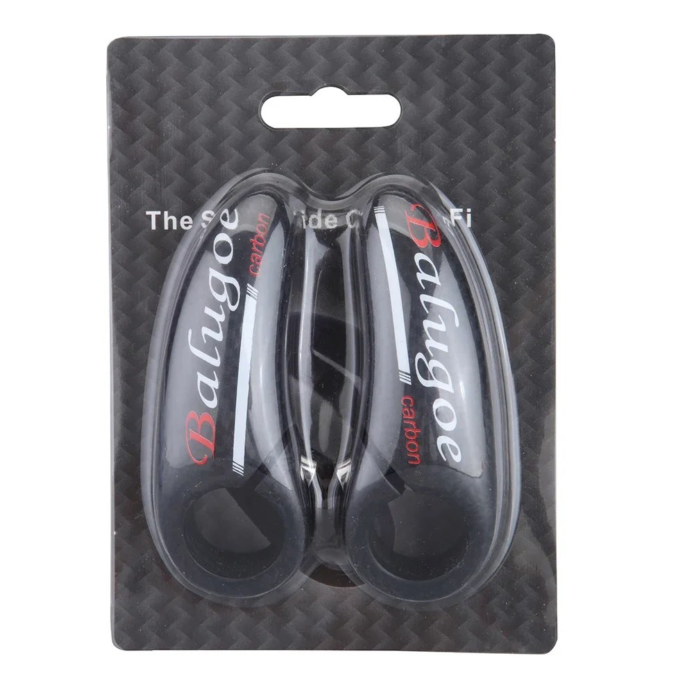 BALUGOE 3k Carbonfaser-Textur Mountainbike Little Cow Horn Rennradlenker Carbonfaser-Fahrradlenker Assistenzgriff