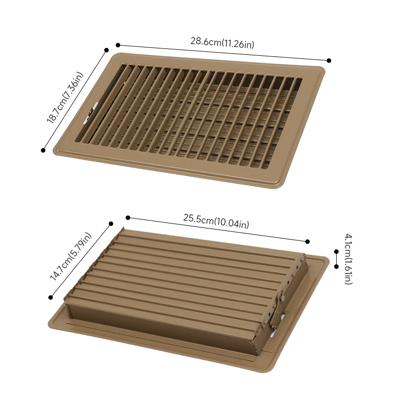 Floor Ventilation Opening,Living Room Floor Air Ventilation Grille Suitable For Home And Office Use Floor Ventilation Opening