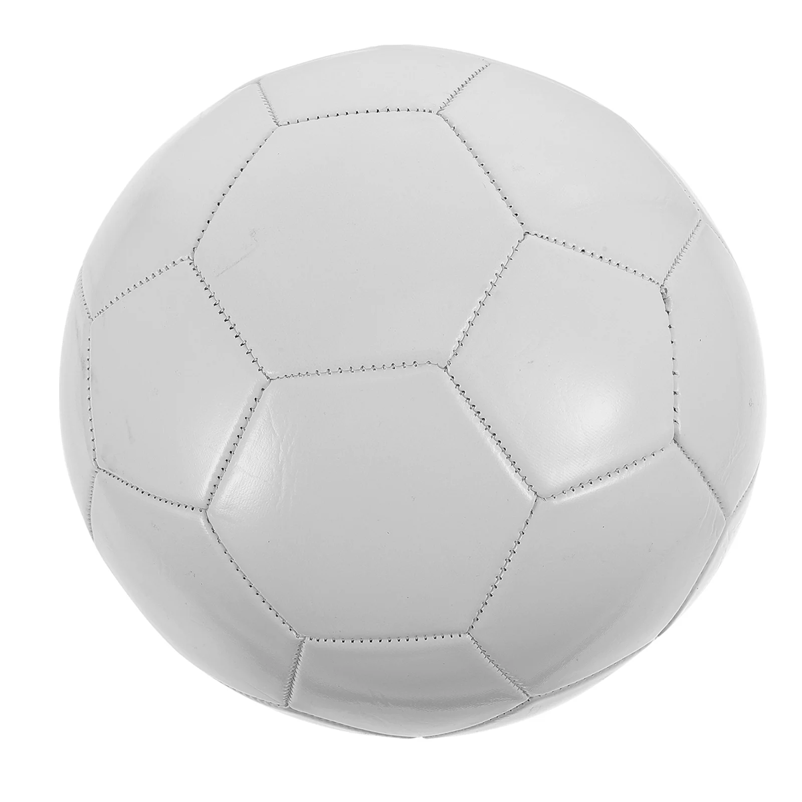 Plain Football White Kids Soccer Sports Painted Toy Educational Plaything Toddler