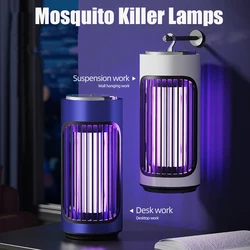 Electric Anti Mosquito UV Bulb Lamp Outdoor Portable Camping Indoor Bedroom USB Rechargeable 5V Anti Mosquito Light Insect Trap