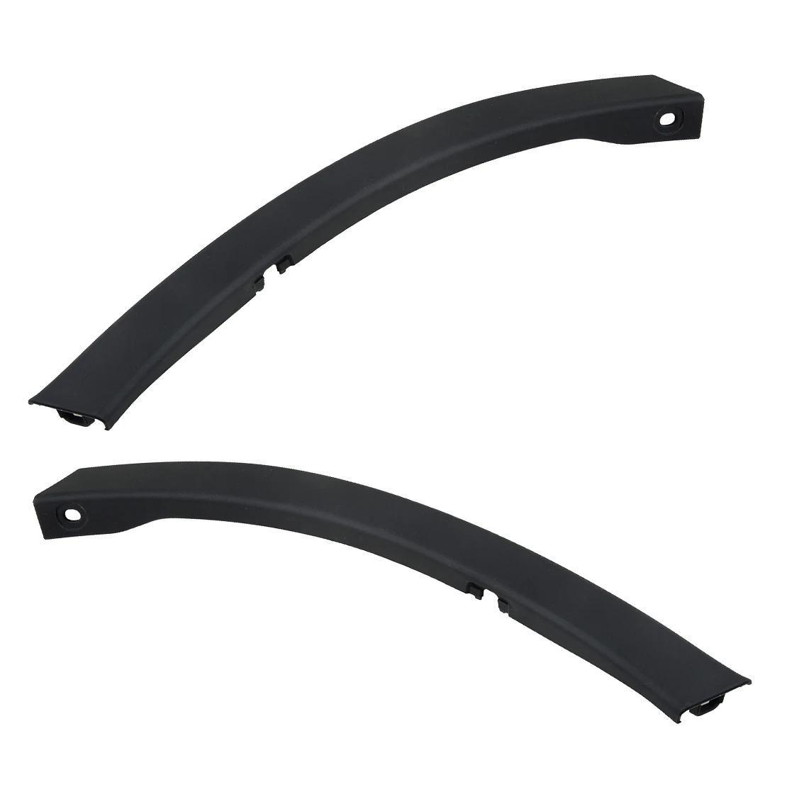

1 Pair Front Bumper Wheel Side Fender Molding Trim Strip Plastic Fit for Toyota RAV4 2013 2014 2015 521130R040 521120R040 New