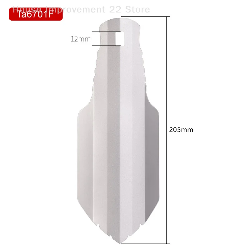 Titanium Multi-Tool Shovel Multifunctional Carry Bag Multipurpose Shovel Garden Hand Tool Lightweight Digging Shovel Survival