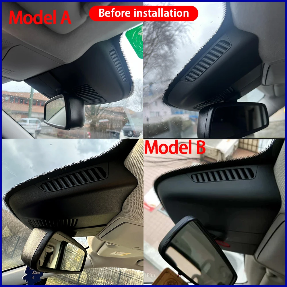 ZJCGO 4K DVR Dash Cam Wifi كاميرا خلفية أمامية 24h مراقب لمرسيدس بنز V Class EQV e Vito Valente Metris V260 V220 V250 W447