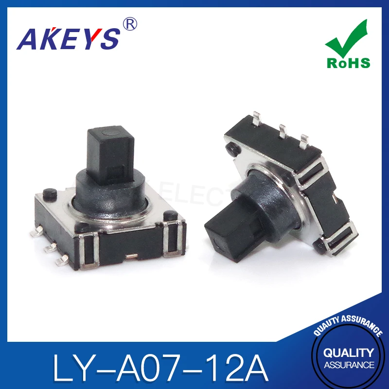 5pcs FT-008-12A Multifunctional Five way Switch 6-pin Patch Touch Micro Reset Navigation Button A07-12A