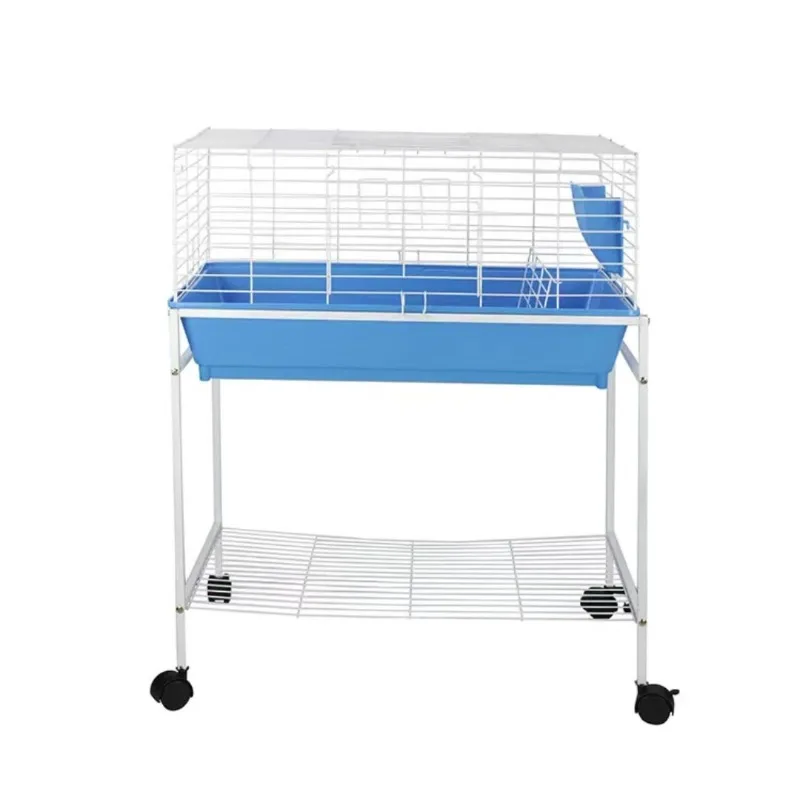 

Rabbit cage Automatic manure cleaning Rabbit cage Household king rabbit cage Rabbit villa nest Rabbit house Pet guinea pig cage