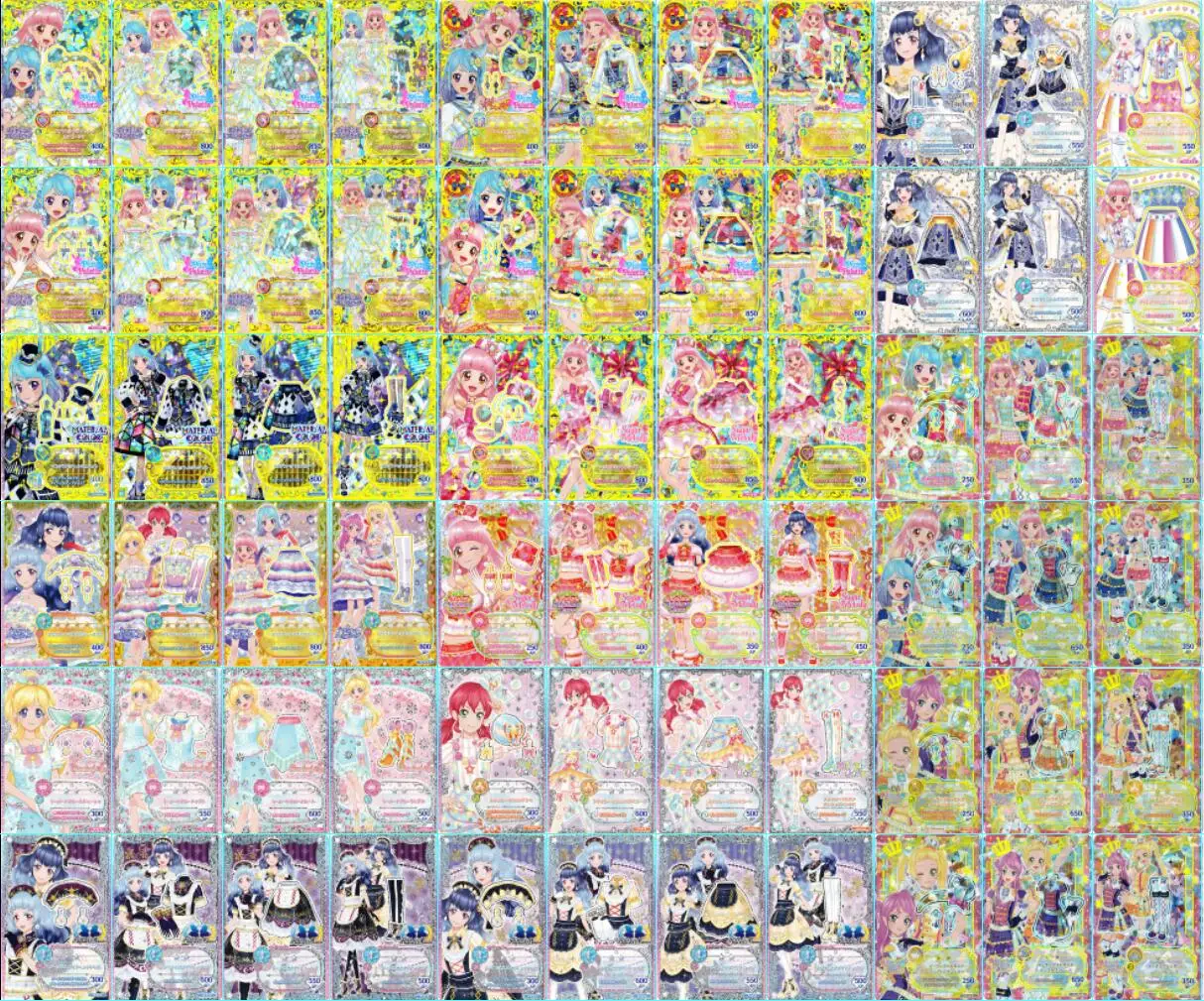 Aikatsu Friends Card Pr Exquisite Minato Mio Student Kawaii Chouno Maika Collect Creativity Girl Game Yuuki Aine Birthday Gift