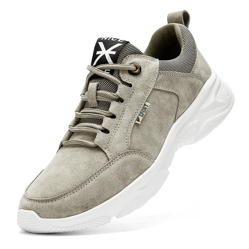 

Men's Genuine Leather Casual Shoes Business Casual Slip-On Breathable Non-Slip Wear-Resistant Essential