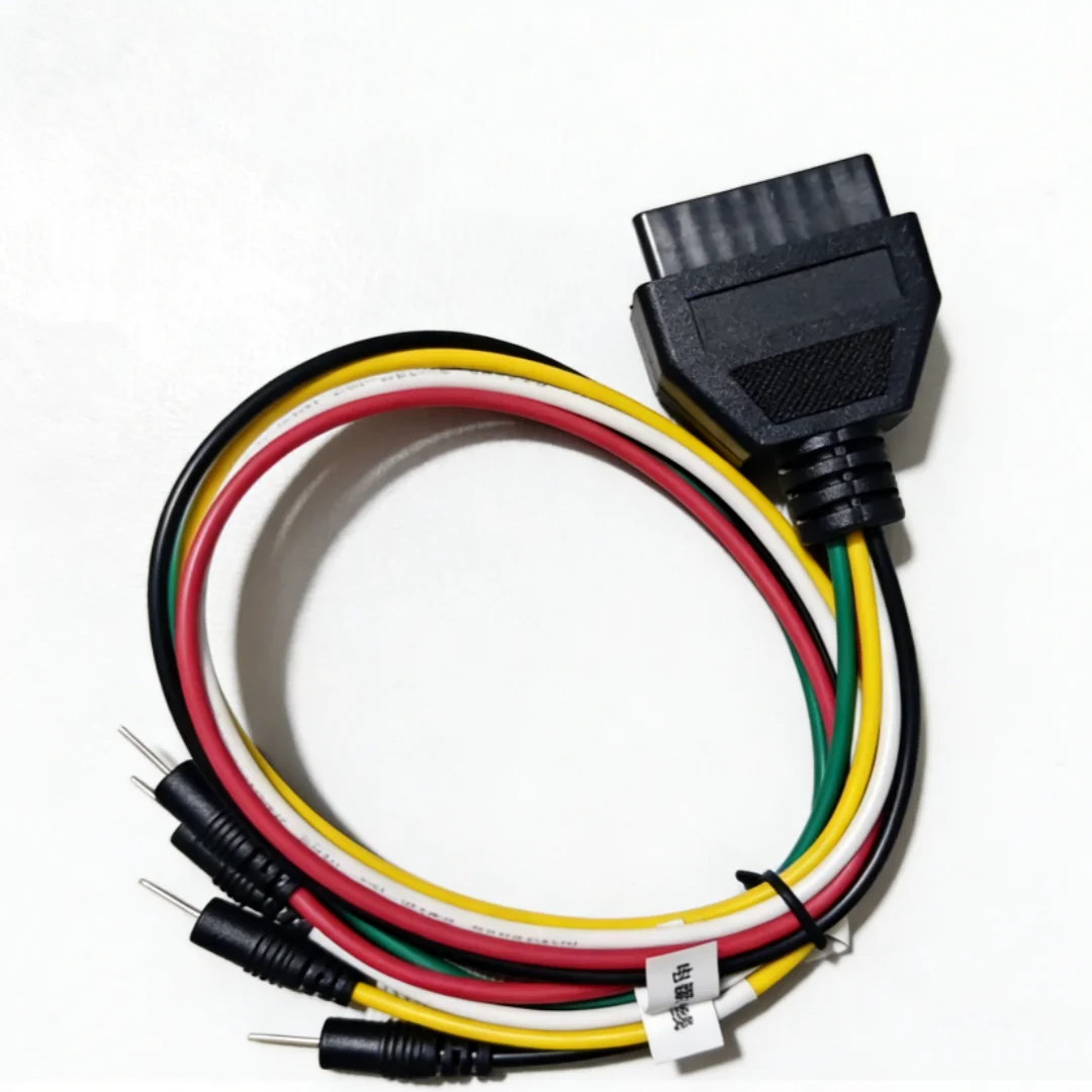 OBD2 16-Pin Jumper Cable Universal Breakout Wire OBD-II Diagnostic Connector for Car ECU Programming, CAN Bus K-Line Test