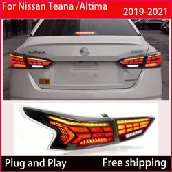 For Nissan Teana Altima 2019-2021 LED tail Light Animation DRL Upgrade Dynamic Signal auto Accessories